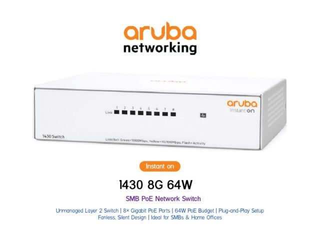 Aruba Instant On 1430 8G 64W Switch