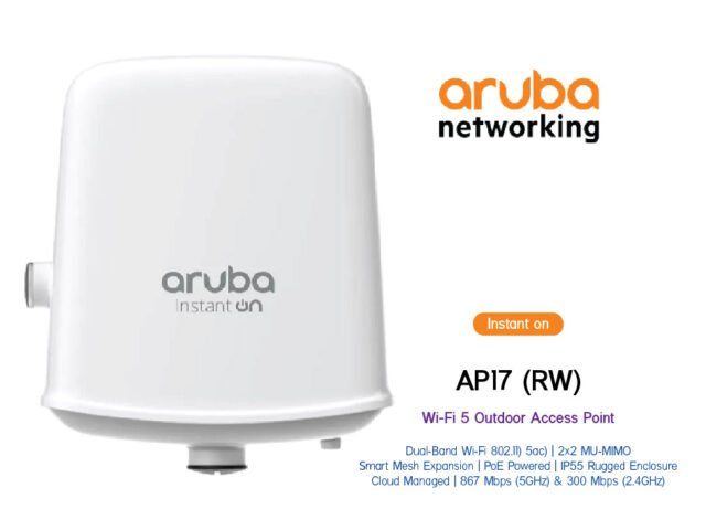 Aruba Instant On AP17 Outdoor Access Point