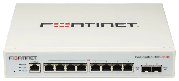 Fortinet FortiSwitch 108F-FPOE (FS-108F-FPOE)