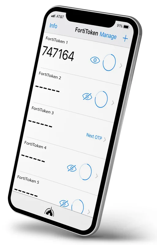 Fortinet FortiToken Mobile 5-User License (FTM-ELIC-5)